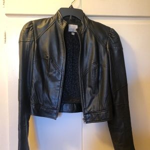 Kardashian BEBE Leather Jacket XS  Good Condition